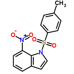 1-[(4-Methylphenyl)sulfonyl]-7-nitro-1H-indole Structure