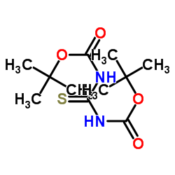 O,O-Di-tert-butyl diimidothiotricarbonate structure