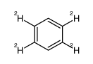 苯-D4结构式