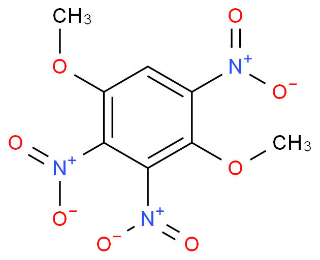 1,4-dimethoxy-2,3,5-trinitrobenzene Structure