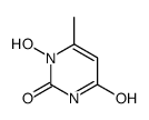 1-hydroxy-6-methylpyrimidine-2,4-dione结构式