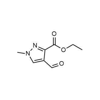 Ethyl 4-formyl-1-methyl-1H-pyrazole-3-carboxylate structure