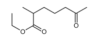 ethyl 2-methyl-6-oxoheptanoate结构式