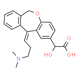 α-HYDROXYOLOPATADINE structure
