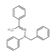 Ethanone,1-phenyl-, 2-phenyl-2-(phenylmethyl)hydrazone picture