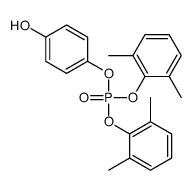 bis(2,6-dimethylphenyl) (4-hydroxyphenyl) phosphate结构式