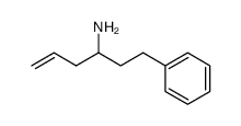 1-phenylhex-5-en-3-amine Structure