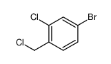 4-Bromo-2-chloro-1-(chloromethyl)benzene structure