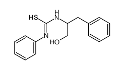 1-(1-hydroxy-3-phenylpropan-2-yl)-3-phenylthiourea Structure