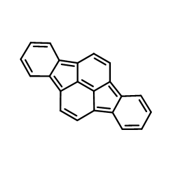 茚并(1,2,3-,C,D)荧蒽结构式