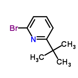 2-Bromo-6-tert-butylpyridine structure