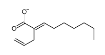 (2E)-2-Allyl-2-nonenoate结构式