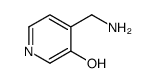 4-(aminomethyl)pyridin-3-ol structure