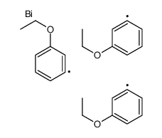 tris(3-ethoxyphenyl)bismuthane Structure