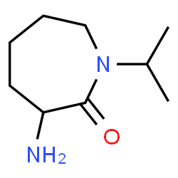 2H-Azepin-2-one,3-aminohexahydro-1-(1-methylethyl)-(9CI) structure