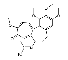 N-(1,2,3,10-tetramethoxy-9-oxo-6,7-dihydro-5H-benzo[a]heptalen-7-yl)acetamide Structure