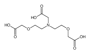 2-[bis[2-(carboxymethoxy)ethyl]amino]acetic acid Structure