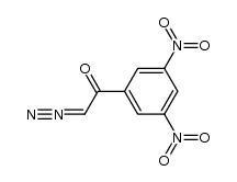 2-diazo-1-(3,5-dinitrophenyl)ethanone Structure