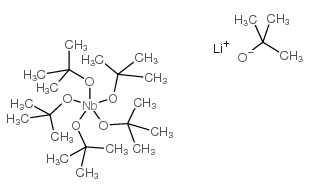 叔丁氧基铌锂结构式