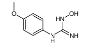 1-hydroxy-2-(4-methoxyphenyl)guanidine结构式