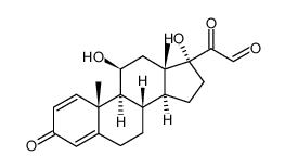 21-Dehydroprednisolone Structure