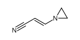 3-(aziridin-1-yl)prop-2-enenitrile Structure