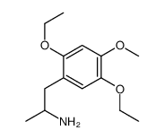 1-(2,5-diethoxy-4-methoxyphenyl)propan-2-amine Structure