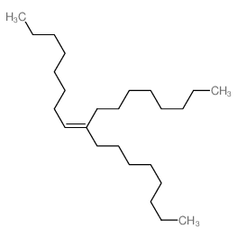 8-Heptadecene, 9-octyl- Structure