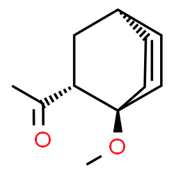 1-methoxybicyclo[2.2.2]oct-5-en-2-yl methyl ketone结构式