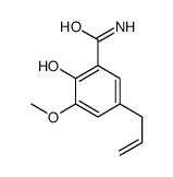 5-Allyl-2-hydroxy-m-anisamide Structure