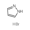 1H-Pyrazole,hydrobromide (1:1) structure