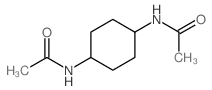N-(4-acetamidocyclohexyl)acetamide Structure