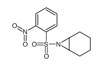 7-(2-nitrophenyl)sulfonyl-7-azabicyclo[4.1.0]heptane结构式