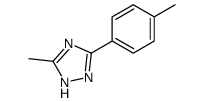 5-methyl-3-(4-methylphenyl)-1H-1,2,4-triazole Structure