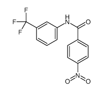 4-nitro-N-[3-(trifluoromethyl)phenyl]benzamide结构式