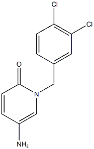 5-氨基-1-[(3,4-二氯苯基)甲基]-1,2-二氢吡啶-2-酮图片