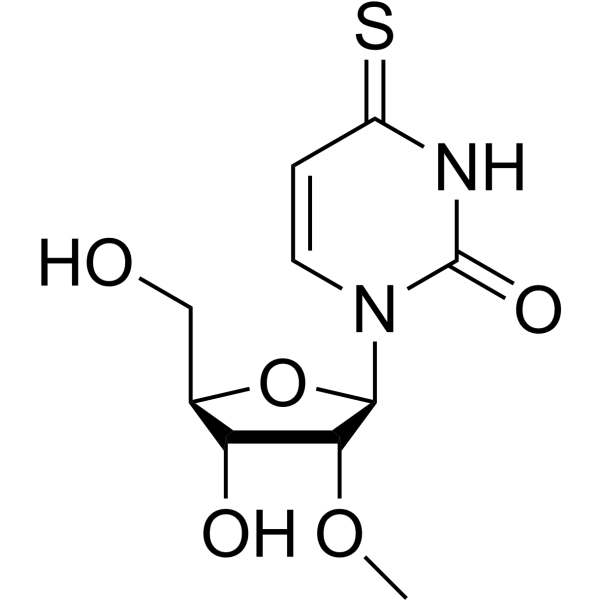 2’-O-Methyl-4-thiouridine Structure