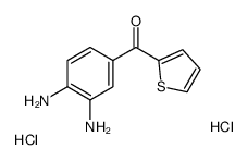 (3,4-Diaminophenyl)-(2-thienyl)methanone, DihydrochlorideDiscontinued See: D416601结构式