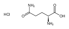 L-Glutamine hydrochloride Structure