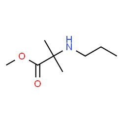 Alanine, 2-methyl-N-propyl-, methyl ester (9CI)结构式