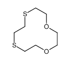 1,4-dioxa-7,10-dithiacyclododecane Structure