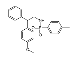 N-[2-(4-methoxyphenyl)-2-phenylethyl]-4-methylbenzenesulfonamide Structure