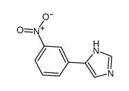 5-(3-硝基苯基)-1H-咪唑结构式