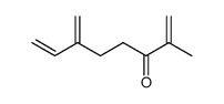 1,7-octadien-3-one, 2-methyl-6-methylene-结构式