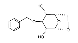 1,6-anhydro-3-O-benzyl-β-L-idopyranose结构式