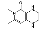 6,7-dimethyl-1,2,3,4-tetrahydropyrido[3,4-b]pyrazin-5-one Structure