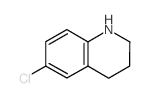 6-Chloro-1,2,3,4-tetrahydroquinoline structure
