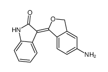 3-(5-amino-3H-2-benzofuran-1-ylidene)-1H-indol-2-one Structure