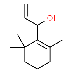 α-Ethenyl-2,6,6-trimethyl-1-cyclohexene-1-methanol结构式