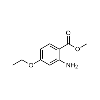 2-氨基-4-乙氧基苯甲酸甲酯结构式